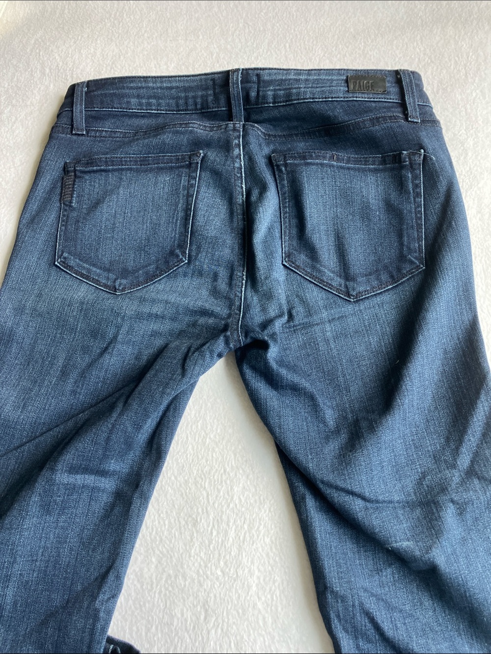 PAIGE Women’s Indigo Bootcut Jeans - Picture 5 of 8